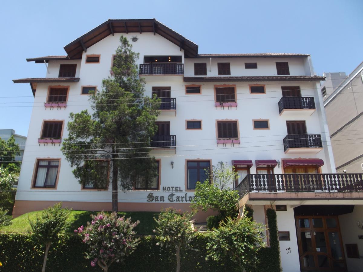 Hotel San Carlos Carlos Barbosa Kültér fotó