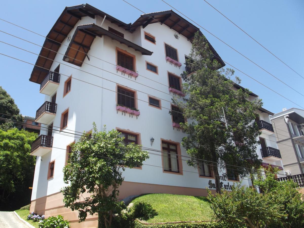 Hotel San Carlos Carlos Barbosa Kültér fotó
