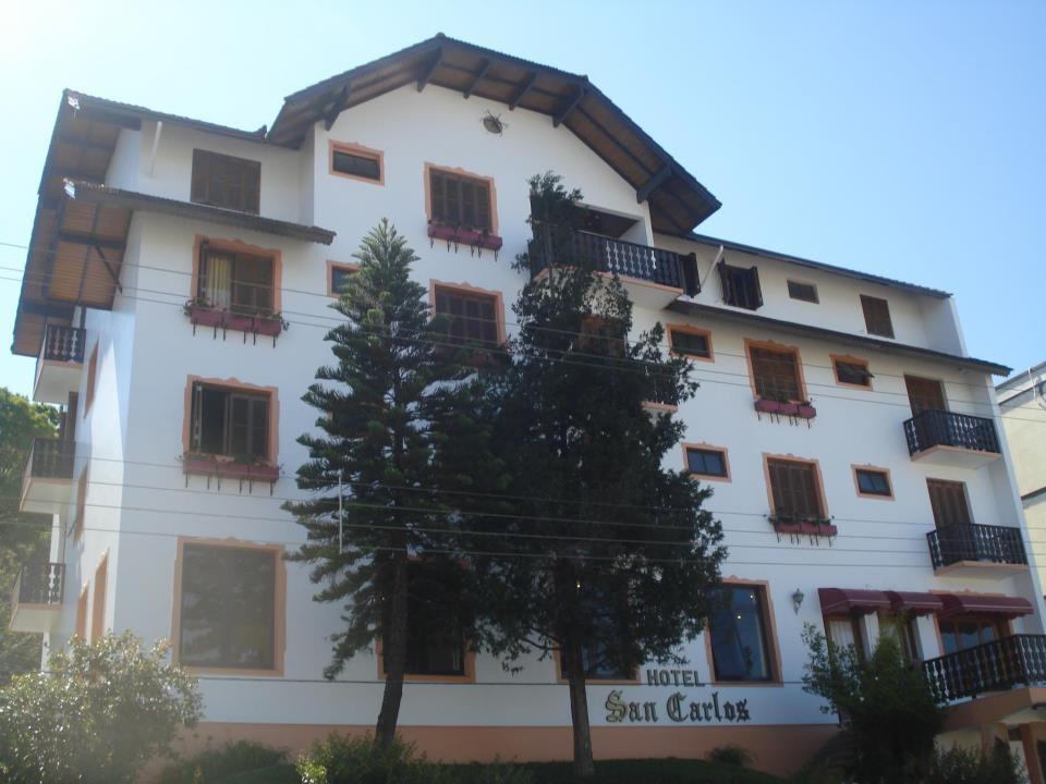 Hotel San Carlos Carlos Barbosa Kültér fotó